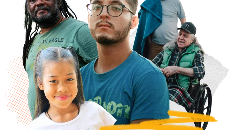 A diverse collage showcasing individuals of various ages and backgrounds, representing unity and inclusivity in society