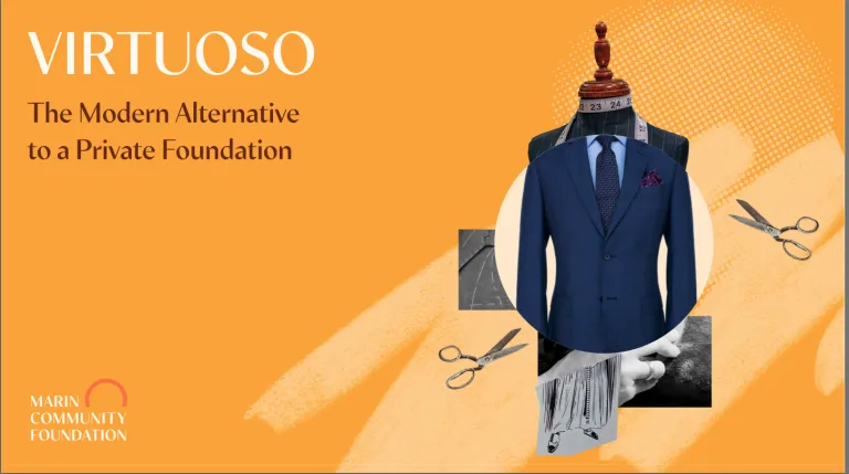 combined images of tape measure, tailored suit, scissors overlapping a small circle